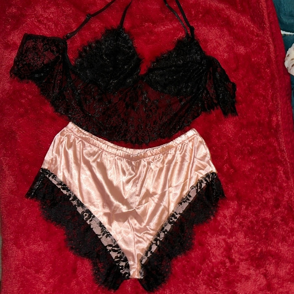 Pink & Black Lingerie